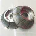 Electroplated Half Bullnose Diamond Profiling Wheel For Various Hard Non-ferrous Material